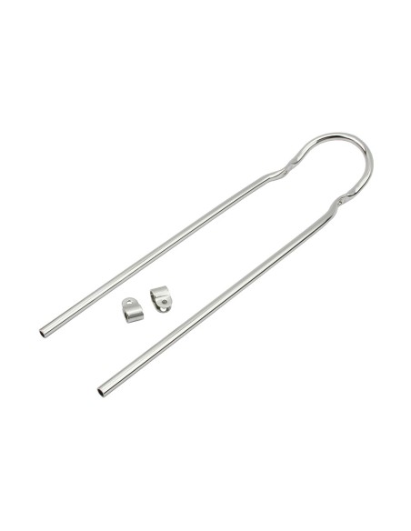 Schwinn style Sissy Bar 22 W/Clamp Chrome.